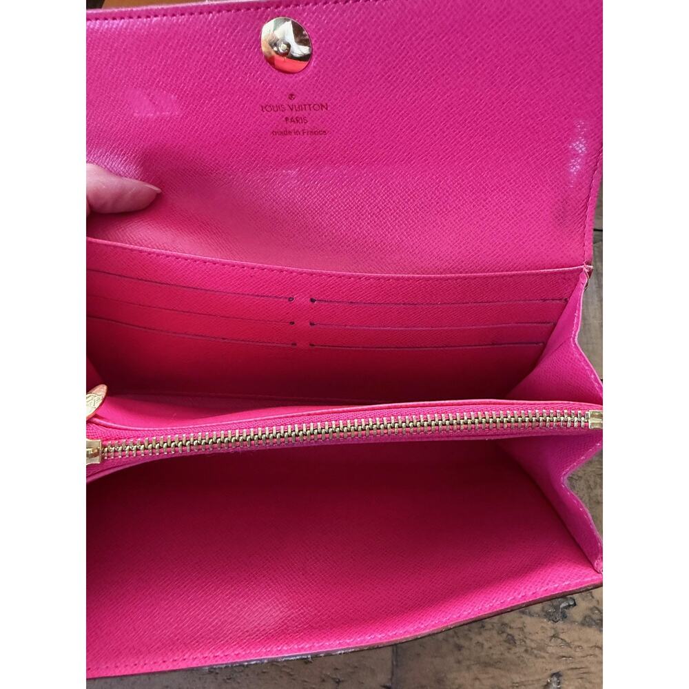 Louis Vuitton Wallet Womens Multicolor Monogram Canvas Long Envelope France Logo - Picture 13 of 16